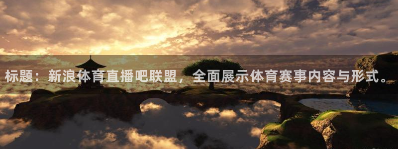 标题：新浪体育直播吧联盟，全面展示体育赛事内容与形式。